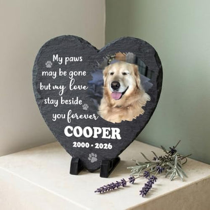 Personalized Pet Memorial Stone Cat Dog Passing Away Gifts - color: Memorial 9