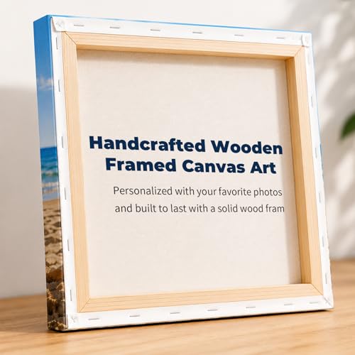 Personalized Custom Canvas Prints Photo on Canvas Wall Art Framed 10x10 | create canvas from photo canvas prints with your photos custom photo personalized wall photos custom picture photo gift - color: Artist Wrapped Canvas, size: 10"L x 10"W