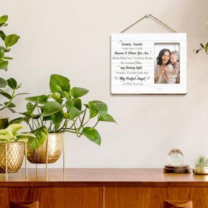 JANLAN Memorial Picture Frame for Loss of Baby,Miscarriage Gifts for Mothers,Angel Baby Memorial Sympathy Gift - style: Loss of Baby