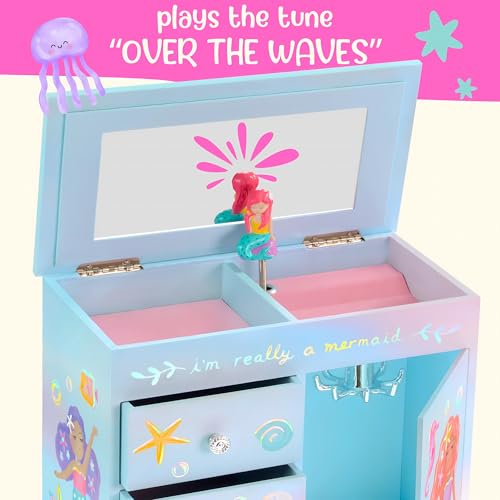 Giggle & Honey® Mermaid Musical Jewelry Box for Girls - style: Mermaid