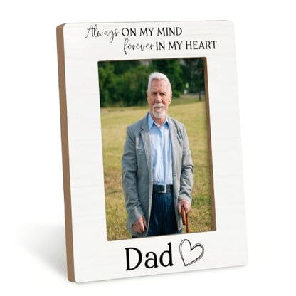 Memorial Gifts Dad Picture Frame 4x6 for Desk Table Room - color: color-1