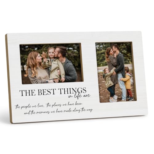 Family Double Picture Frame 4x6, Friends Two Photo Frame - color: color-3