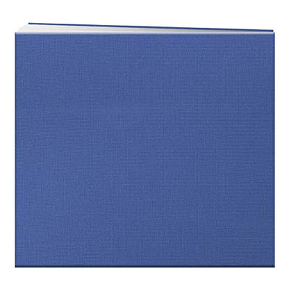Pioneer 8 Inch by 8 Inch Postbound Fabric Frame Cover Memory Book, Sky Blue - color: Sky Blue, size: 8"x8"