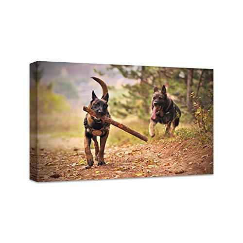 Personalized Photo to Canvas Print - Canvas Prints With Your Photos on Custom Wall Art for Bedroom, Living Room, Wedding Baby Pet Family Picture Framed Wall Art (12" W x 8" H) - size: 8"L x 12"W