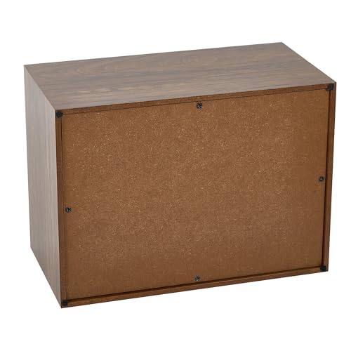 Wooden Burial Rectangle Cremation Urn Boxes for Human Ashes Adult （MDF | Funeral,Large capacity up to 240 Cubic Inches