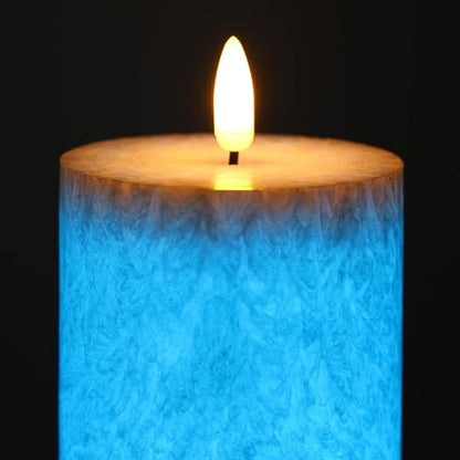 ANGELLOONG Color Changing Candles with Remote and Timer - color: Multicolor