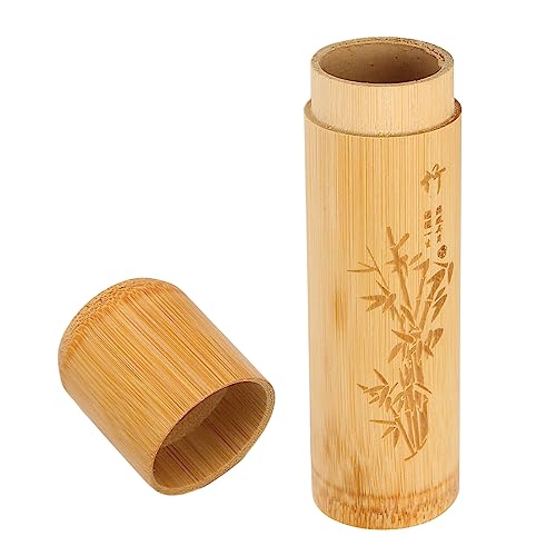 Small Bamboo Scattering Urn Tube, Ashes Biodegradable Scattering Cremation ECO Biodegradable Friendly Mini Spreading Cremation for Human Ashes Pet Dog Cat Ashes