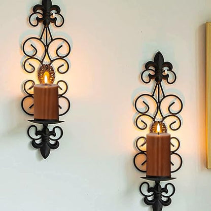 Brown Battery Operated Flameless Candles with 6 Hour Timer | 3D Wick Flickering LED Pillar Candles, Vertical Stripe Wax, Dinner Wedding Christmas Holiday Decor, 3"Dx5",6",7"H, 3 Pack - color: 7-3 Pack Brown Timer