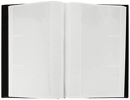 Pioneer Sewn Bonded Leather BookBound Bi-Directional Photo Album, Holds 300 4x6" Photos, 3 Per Page. Color: Black. (Pack of 4) - color: Black, size: 4 x 6 Inch (Pack of 4), style: Photo Album
