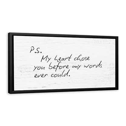AWESOMETIK Custom Handwriting Sign Canvas Print for Loved One Writing Personalized Handwriting Gifts Handwritten Keepsake Notes into Wood Sign Hand Writing Memorial