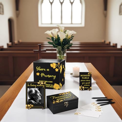 Gilprop 113 Pcs Celebration of Life Share a Memory Cards Set, Forget Me Not - style: Forget Me Not