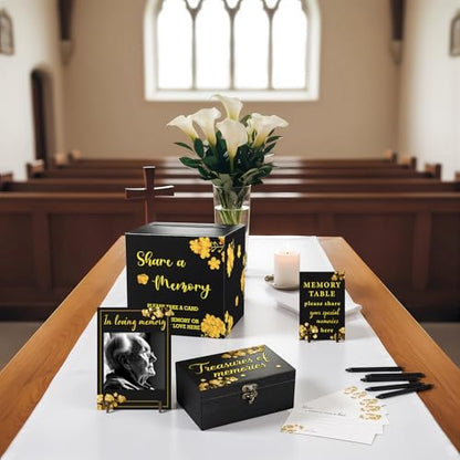 Gilprop 113 Pcs Celebration of Life Share a Memory Cards Set, Forget Me Not - style: Forget Me Not