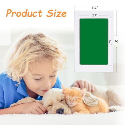 DeerZone Inkless Paw Print Kit,Dog Paw Print Kit,Dog Nose Print Kit - color: Colors, size: Small-Medium 4 Pack