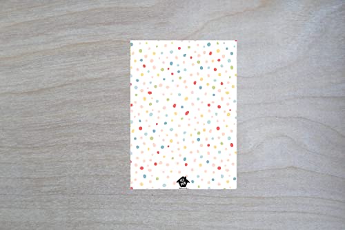 Red Door Inspirations Happy Adoption Day Rainbow Adoption Greeting Card & Envelope (Single Rainbow)
