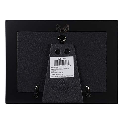 Malden International Designs Friends Expressions Picture Frame, 4x6, Black - style: Friends