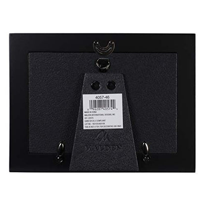 Malden International Designs Friends Expressions Picture Frame, 4x6, Black - style: Friends