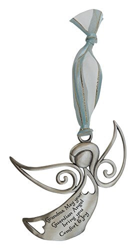 Cathedral Art (Abbey & CA Gift) Grandma Metal Angel Ornament, 4" - style: Grandma Angel