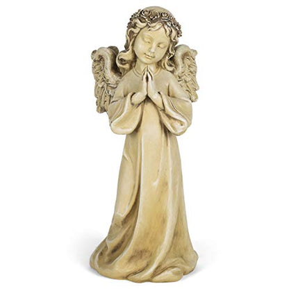 Joseph's Studio by Roman, 16" H Standing Praying Angel Planter Statue, Garden Décor