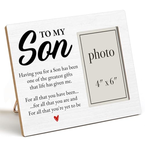 Son Picture Frame - Gifts from Mom & Dad - color: Son