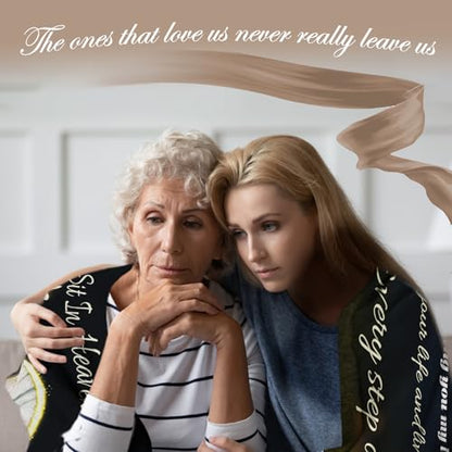 Vsmoedb Custom Memorial Blanket with Pictures for Loss of Loved One - color: Select02