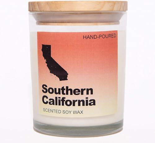 Southern California Gifts, Southern California Themed Gifts, Southern California Souvenirs Gifts, Home Sick Gifts, Southern California Gifts for Women, Men, Southern California Scented Candle - color: Southern California
