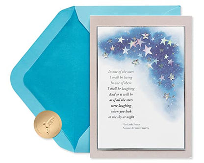 Papyrus Sympathy Card (With Heartfelt Sympathy) - color: All the Stars