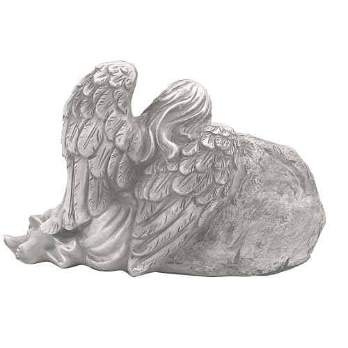 Memorial Garden Angel Stone, Engraved with Heartfelt Message, Sympathy Gift for Loss, Memorial Decor