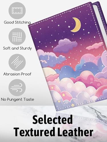Photo Album 4x6, Small Picture Book Moon Cloud Star Sky Night - color: Moon Cloud Star