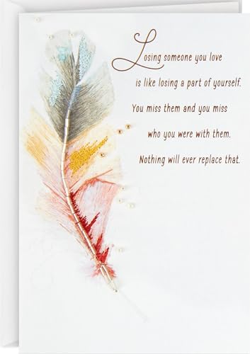 Hallmark Sympathy Card (Comfort In The Remembering) - color: Let There Be Memories