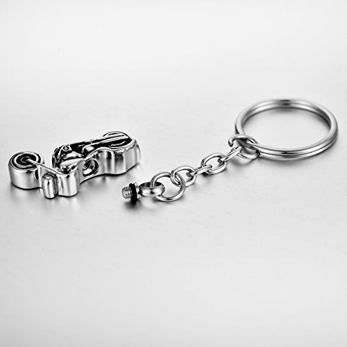 Motorcycle Cremation Jewelry Ashes Pendant Urn Necklace Memorial Keepsake - style: Keychain-motorcycle1