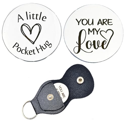 RFTWXHPN Long Distance Relationship Friendship Gifts for Women Men Pocket Hug Tokens Christmas Gift for Boyfriend Girlfriend - color: You Are My Love