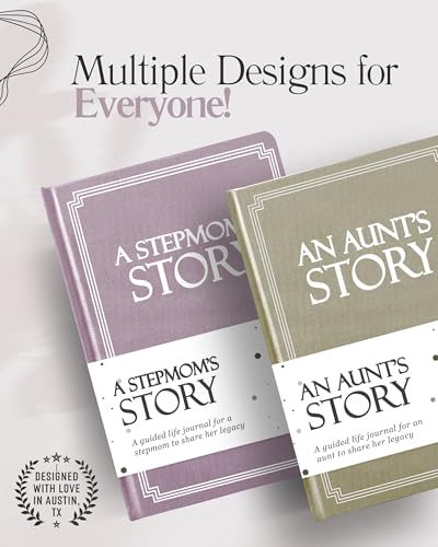 Grandma's Life Story Journal (Hardcover): A Meaningful Keepsake for Grandma to Share Her Journey & Memories, Book Includes 250+ Prompt Questions, Sentimental Gift for Mother's Day, Birthday, Christmas - style: Grandma Life Story Journal