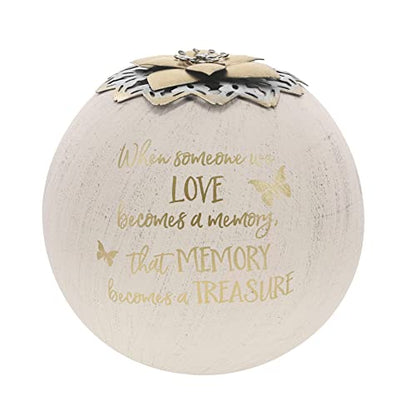 Pavilion - When Someone We Love Becomes A Memory, that Memory Becomes A Treasure - Round 5 Inch Tealight Candle Holder