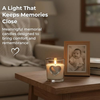 Whitney Howard Designs Thinking of You Memorial Candle - Sympathy Grief Gift for Loss of Mom, Father, Grandmother, Grandfather, Husband, Wife, Loved One - Funeral Bereavement Gift - color: Thinking of You