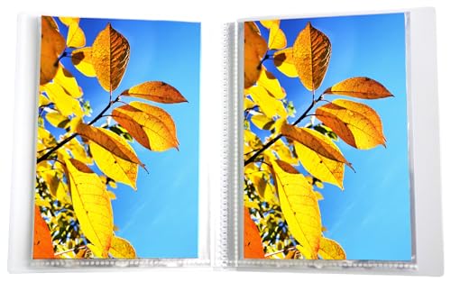 2 Pack Photo Album 4x6 Photos, 52 Pocket Photo Binder, PP Cover,Small,Black - color: Black, size: 52Photos 2Pack