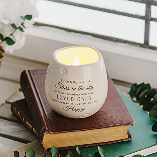Pavilion Gift Company - Stars in the Sky - 8 oz -100% Soy Wax Candle Scent: Tranquility - style: In Memory, They're Happy