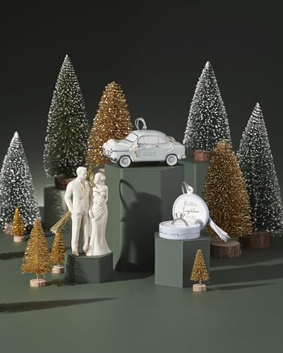 Lenox 2025 Just Married Vintage Car Christmas Hanging Ornament - style: Just Married