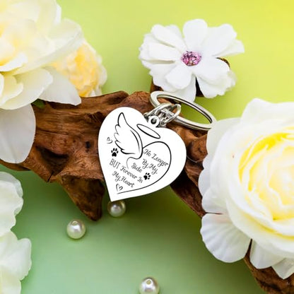 Dog Memorial Gifts for Loss of Dog Sympathy Gift for Pet Loss | Dog Remembrance Gift Dogs Keychain Pet Loss Sympathy Gifts