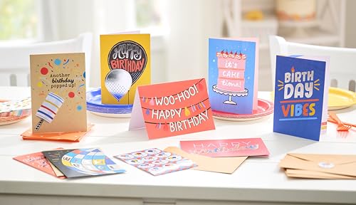 American Greetings 10-Count Birthday Card Bundle with Envelopes - color: 10-Count Birthday Card Bundle, size: 4.625 inches x 6.75 inches