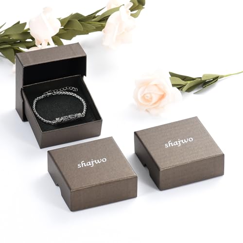 shajwo Cremation Jewelry Sunflower Cylinder Urn Bracelet for Ashes | Adjustable Memorial Keepsake Link Bracelet for Women - color: Silver
