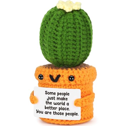 Agantree art Thank You Gifts for Women Best Friend Boss Lady Coworker Teacher Friends Appreciation Birthday Some People Just Make The World Better Handmade Crochet Gifts Basket Christmas - style: People