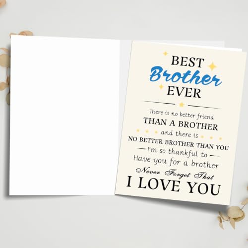 Brother Birthday Card, Birthday Card for Brother - color: BK-125