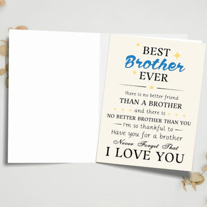 Brother Birthday Card, Birthday Card for Brother - color: BK-125