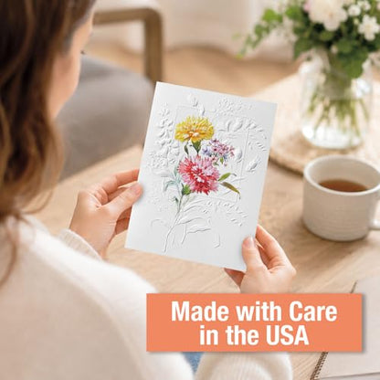 Current Deluxe Foil Sympathy Cards with Envelopes- Set of 16 Bulk Assortment II (8 Designs), Large 5" x 7" Condolences Cards, Sentiments Inside, White Envelopes - style: Foil