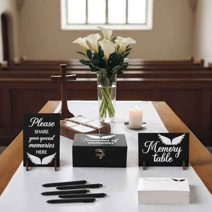 Gilprop 112 Pcs Share a Memory Cards for Celebration of Life, Angel - style: Angel