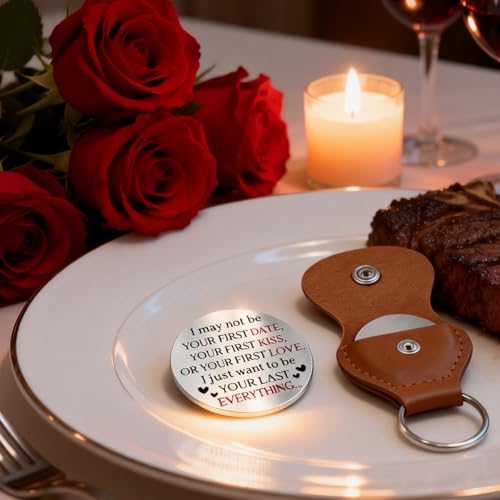 Your Last Everything Couple Coin, Love You Forever for Him And Her Pocket Hug Token Valentine Accessory Gift Jewelry