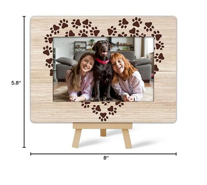 Dog Picture Frame, Best Dog Ever Memorial Frame, Loss Of Doggy Sympathy Bereavement Gifts, In Loving Memory Picture Frame, Pet Puppy Lover Gifts-B(06) - size: Dog