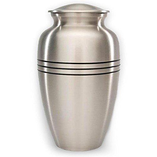 Adult Cremation Urn - Dignity Pewter by Beautiful Life Urns, Large Cremation Urn - color: Pewter, size: Large