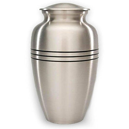 Adult Cremation Urn - Dignity Pewter by Beautiful Life Urns, Large Cremation Urn - color: Pewter, size: Large