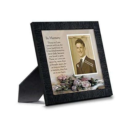 Crossroads Home Décor In Memory of Loved One, Memorial Gifts Picture Frames, Sympathy Gifts for Loss of Mother, Loss of Father Gift Memory Framed Poem 6532CH